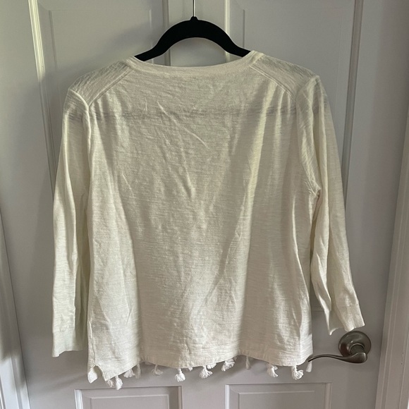 J Crew factory white sweater - Picture 5 of 5